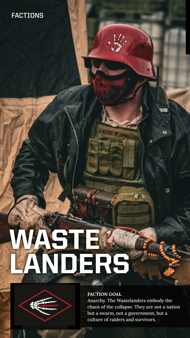 Wastelanders photo kit card