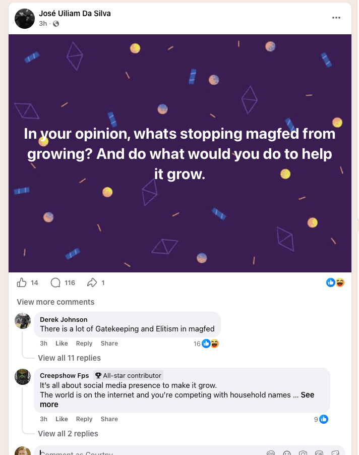 What's Stopping Magfed From Growing?