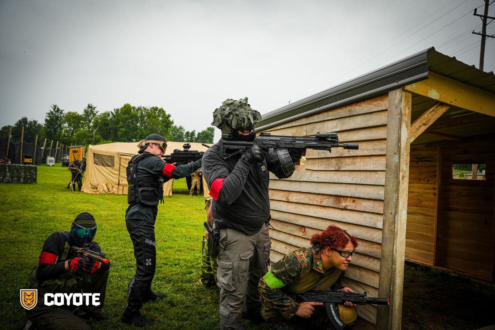 In-game action during an FTX scenario at Coyote Force